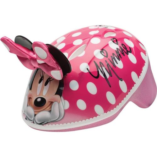 Minnie Mouse 3D Bow and Ears Cycling Toddler Girls' Bike Helmet - Pink