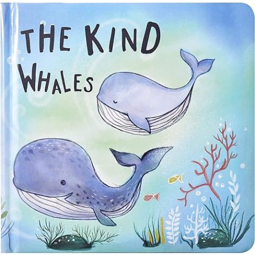 Kate & Milo The Kind Whales Board Book, The Kindness Book, Developmental and Learning Toddler Books, Gift for New and Expecting Parents, Ocean Animals