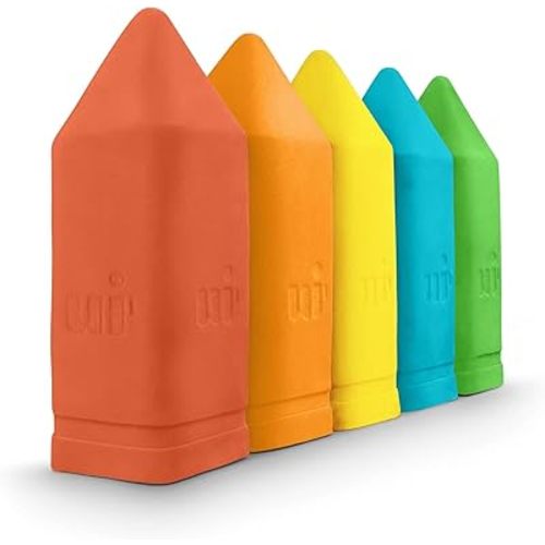 Urban Infant Non-Toxic Sidewalk Chalk for Toddlers 1-3 and Kids - Washable Outdoor Jumbo Chalk - Sherbet