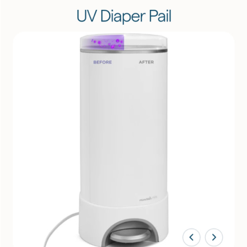 UV Sterilizing Diaper Pail | Munchkin