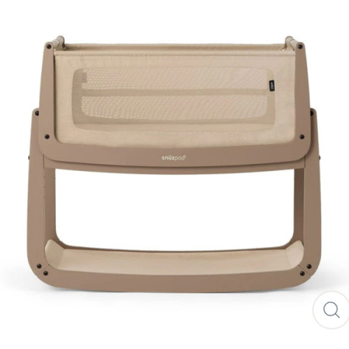 SnuzPod5 Bedside Crib - Mocha