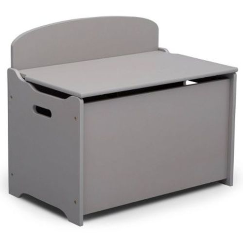 Delta Children Mysize Deluxe Toy Box - Gray
