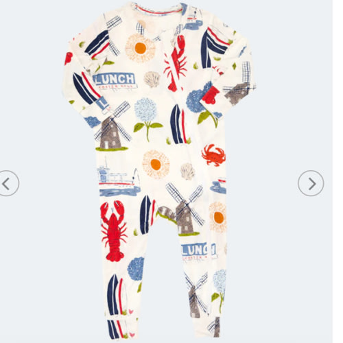 Baby City Bamboo Romper – Pink Chicken