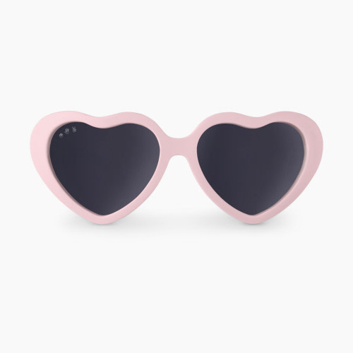 Roshambo Baby Heart Polarized Baby Shades - Peach, 0-24 M