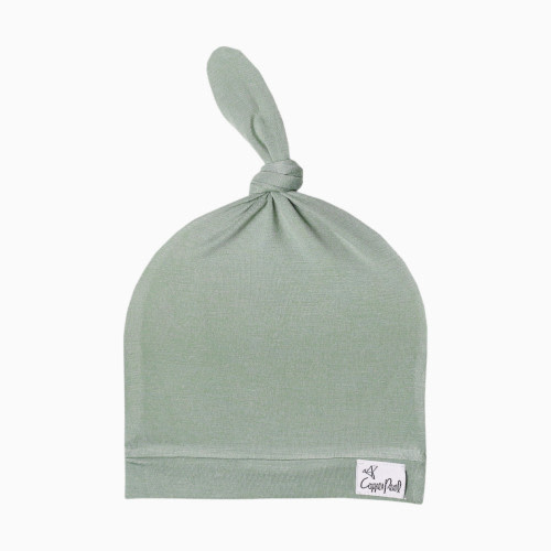 Copper Pearl Top Knot Hat - Briar