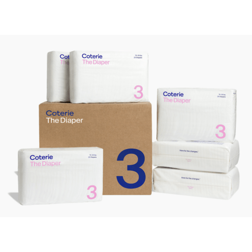 Coterie - Size 3 Diapers (168x Count)