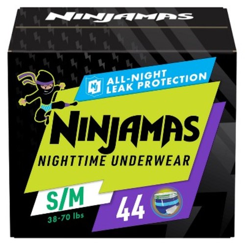Pampers Ninjamas Nighttime Boys' Underwear - (Select Size and Count), Size: Small/Medium