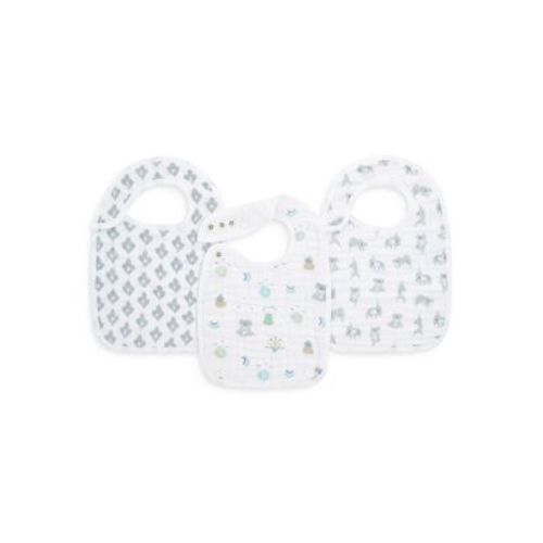 Unisex 3-Pk. Classic Snap Bibs