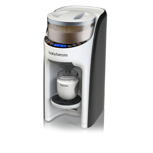 Baby Brezza New and Improved Formula Pro Advanced Formula Dispenser Machine - Automatically Mix a Warm Formula Bottle Instantly - Easily Make Bottle with Automatic Powder Blending, White