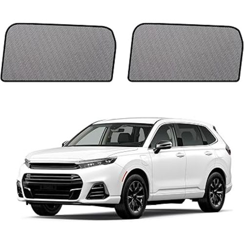 Car Window Shades for 2023-2025 CRV - Rear Side Window Sun Shade for Baby, Breathable Mesh Car Privacy Window Covers, UV Protection and Heat Insulation for Road Trips, Napping, Camping