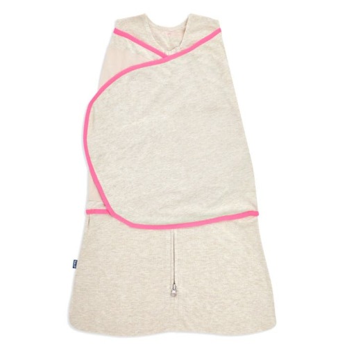 Oatmeal/Pink Swaddle Ideal Temp | HALO