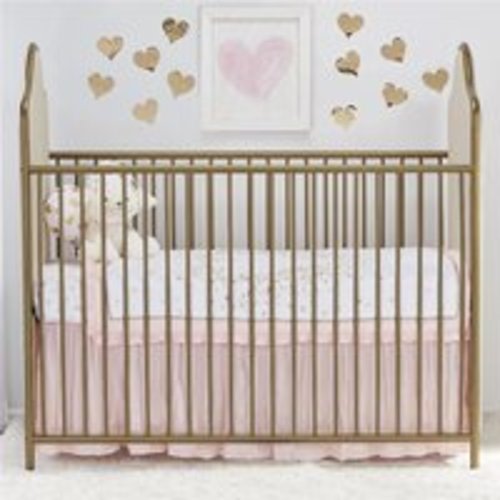 Little Seeds Piper 2-in-1 Convertible Upholstered Crib | Wayfair