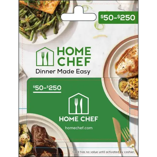 Home Chef $50 Gift Card