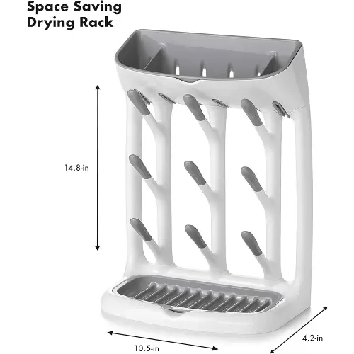Amazon.com: OXO Plastic Tot Space Saving Drying Rack For Kitchen : Baby