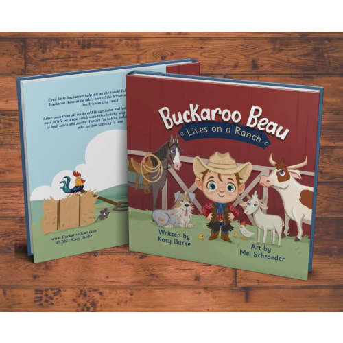 Buckaroo Beau lives on a ranch book