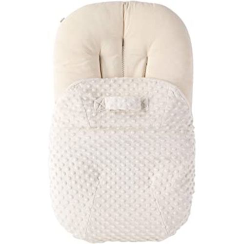 Removable Slipcover for Newborn Lounger, Super Soft Premium Minky Dot Baby Lounger Cover Fit for 29 x 17 x 4 inches Infant Padded Lounger, Ultra Comfortable, Safe for Babies Small Size
