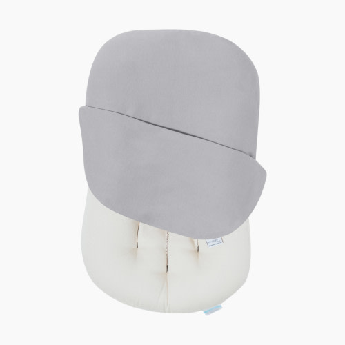 Snuggle Me Organic Infant Lounger + Cover Bundle - Stone