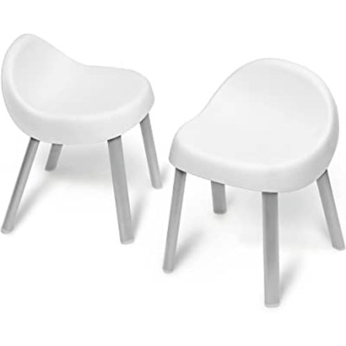 Skip Hop Toddler's Activity Chairs, Set of 2, Metal, White