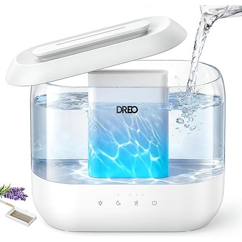 DREO 4L Humidifiers for Bedroom, 36H Runtime, 28 dB Quiet, HM311