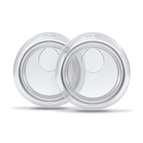 Elvie Catch - Milk Collection Shells - Discreet, Leak-Protection, Reusable Silicone Cups - Collect Up to 1oz - Breastfeeding Essentials - Set of Two