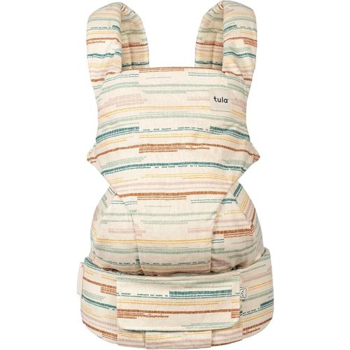 Baby Tula Explore Cotton Baby Carrier 7 – 45 lb, Adjustable Newborn to Toddler Carrier, Multiple Ergonomic Positions Front and Back, Soft and Supportive – Explore, Geode
