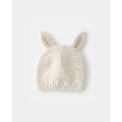 Baby Crochet Easter Bunny Hat - Cream | Carter's