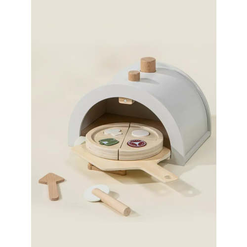 Wooden Pizza Oven Playset