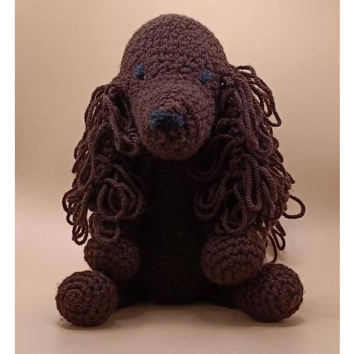 Shelby the Boykin Spaniel Amigurumi handmade soft crochet toy