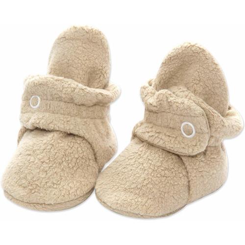 Zutano Cozie Fleece Baby Booties, Unisex, For Newborns and Infants