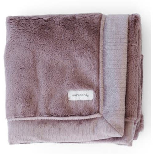 Faux Fur Recieving Blanket