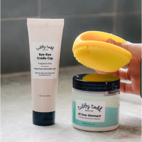 Bye-Bye Cradle Cap kit + Brush!