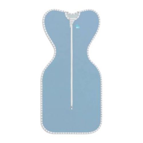 Love to Dream Swaddle Up Sleep Sack- Cotton 1.0 TOG - Dusty Blue - NB