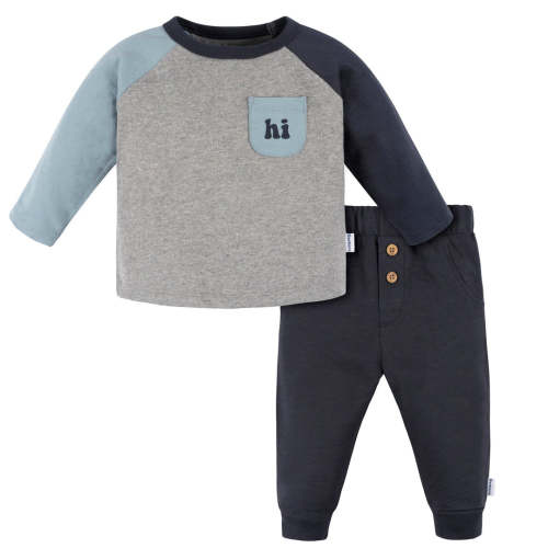 2-Piece Baby Boys Happy Top & Joggers Set – Gerber Childrenswear