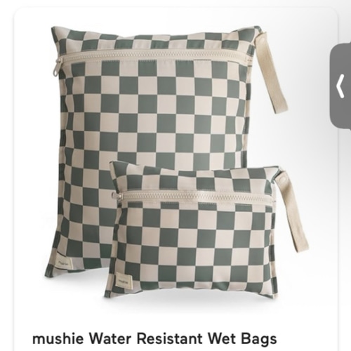 mushie Water Resistant Wet Bags