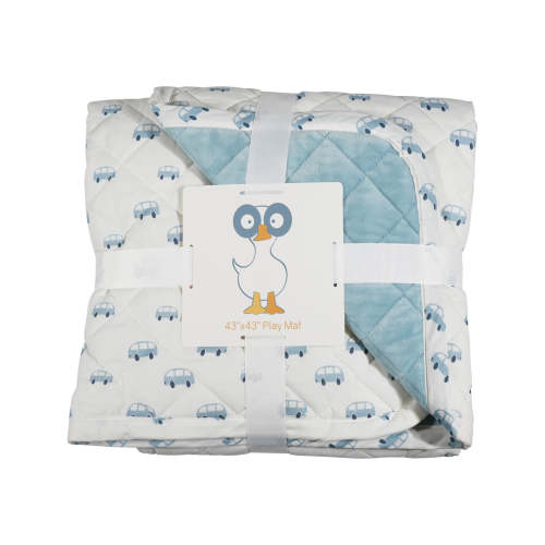 GooseWaddle Super Soft Play Mats - Cotton and Super Soft Quilted (Reve - Goosewaddle® | Newborn Baby Blankets Toys Teethers Bibs & More