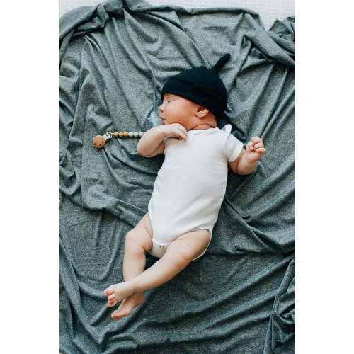 The Everyday Swaddle Blanket, Heather Gray