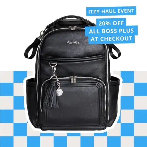Diaper Backpack Stylish & Functional Bag Itzy Ritzy®