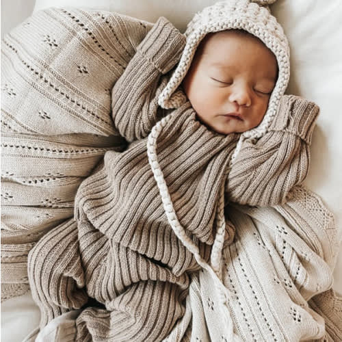 Chunky Rib Pullover - Acorn
