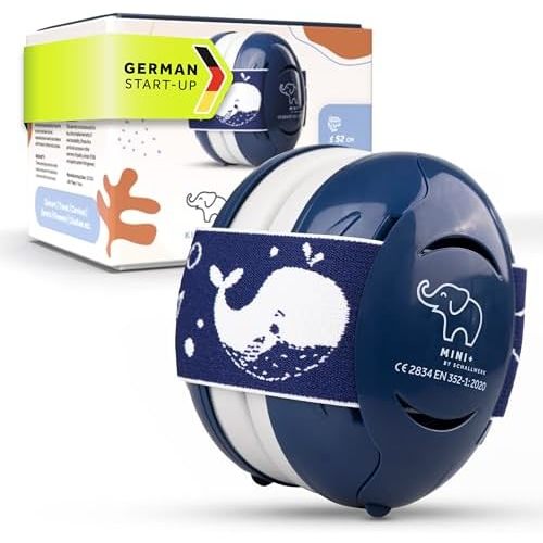 Schallwerk ® Ear defenders Mini+ | baby hearing protection - noise protection headphones - ear muffs, celebrations, events