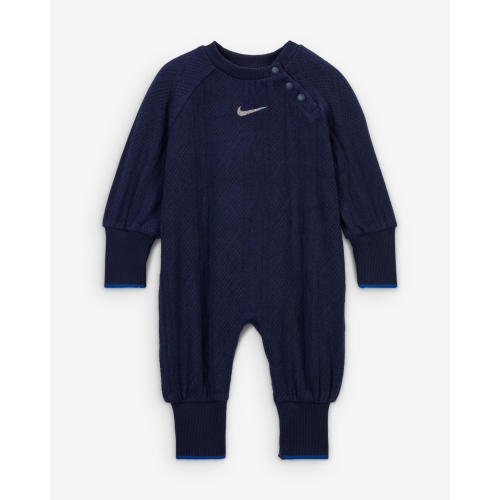 Nike ReadySet Baby (0-9M) Cable Knit Coverall. Nike.com