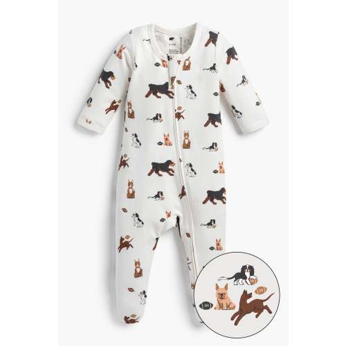 Zipper One-Piece - Organic Baby Clothes - Monica + Andy
