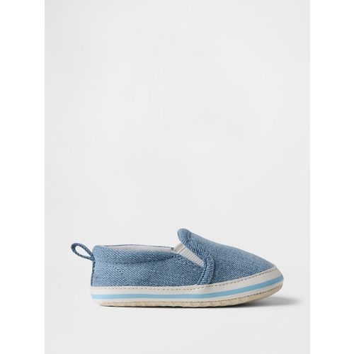 Baby Denim Slip-On Sneakers