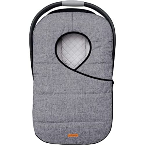 liuliuby Winter Carseat Cover for Baby Carseat | Doona Car Seat Cover Baby Winter | Warm Baby Car Seat Cover | Carseat Covers Baby Boy & Girl | Infant Car Seat Cover Winter Baby Essentials (Gray)