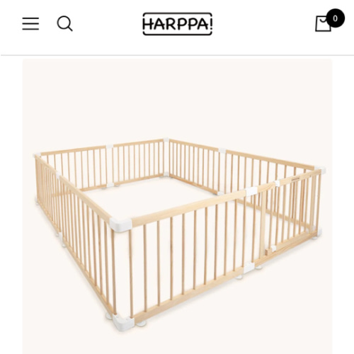 HARPPA Baby Gate Playpen Baby Fence for Babies and Toddlers
