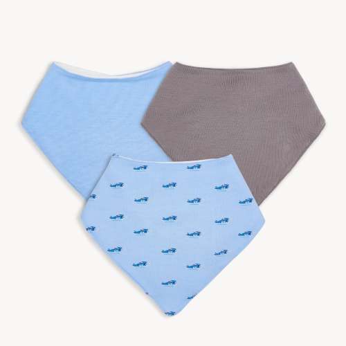 baby got track modal magnetic stay dry infant bandana bib 3-pack – Magnetic Me