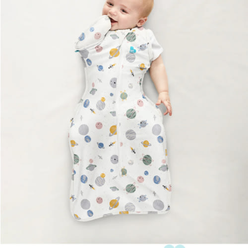 Swaddle Up™ Transition Bag 0.2 TOG Cotton White Space