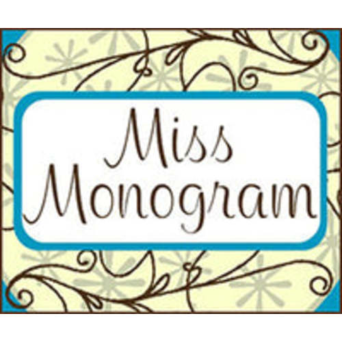 Miss Monogram Bloomer Box - Monogrammed Bloomer Subscription