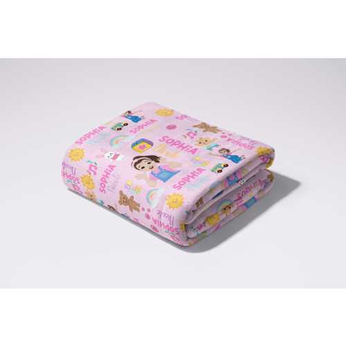 Ms. Rachel Custom Blanket Personalized Baby Blanket with Name Baby Shower Gift Toddler Birthday Present Kids Keepsake Gift Blanket Name