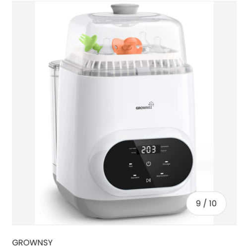 Baby Bottle Washer: Cleaner, Sterilizer and Dryer – GROWNSY