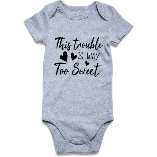 BFUSTYLE Baby Boy Girl Funny Romper Infant Bodysuit 0-18 Months